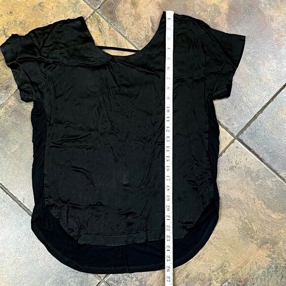 White House Black Market Women’s Black Short Sleeve XS - Picture 6 of 10